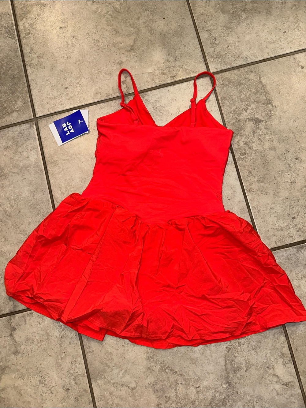 JoyLab Red Dress - Picture 3 of 3
